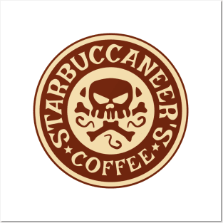 Starbuccaneers Coffee Posters and Art